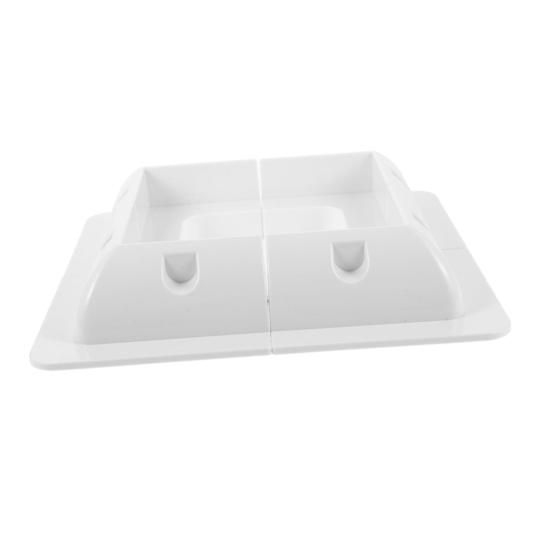 4piezas Soporte De Montaje Para Panel Solar De Soporte Para Autocaravanas Trailers y Tejados Estructura Resistente y Fácil Instalación Plastico