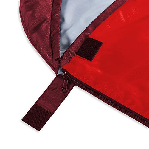 Oaskys Saco de dormir para acampamento – 3 estações quente e frio – verão, primavera, outono, leve,