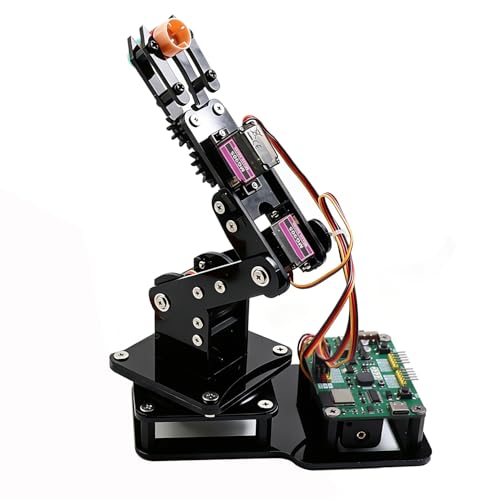 SIYEENOVE ESP32���{�b�g�A�[���L�b�gfor Arduino & MicroPython�p���{���PDF�戵�������t��Robot Arm �W���C�X�e�B�b�N�ƃE�F�u�A�v���R���g���[�� �g�ݗ��ăA�[�����{�b�g �|�[�^�u��4DF����f�X�N�g�b�v�~�j�A