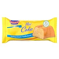 KuchenMeister miniCake Snack Vanille 35 g | Saftiger Vanillekuchen | im Snackformat | einzeln verpackt | für leckeren Kuchengenuss zwischendurch | (1 x 35 g)
