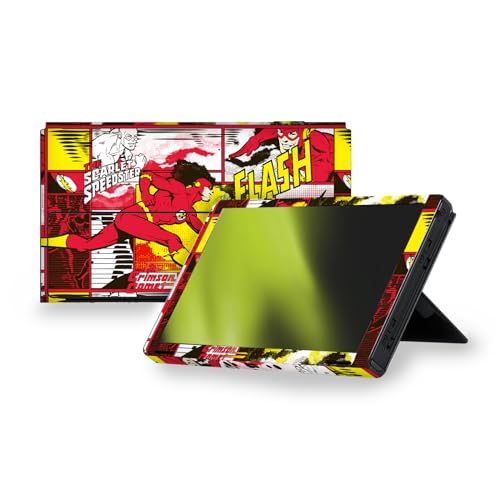 Skin autocollant The Flash DC Comics en vinyle pour Nintendo Switch OLED - 3