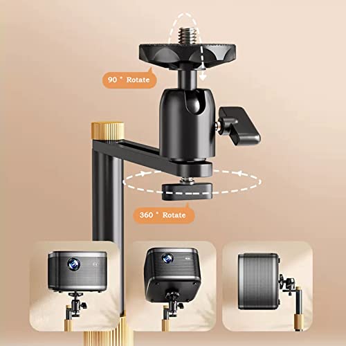 Soporte for proyector sin taladrar para evitar daños en pared 4