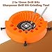 2025 Upgrade Multipurpose Drill Sharpener, handheld drill bit sharpener for grinderd, 2 to 13mm Drill Bits Sharpener Drill Bit Grinding Tool, afilador de brocas 125mm Grinder