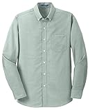Port Authority S658 Men's SuperPro Oxford Shirt Green Large