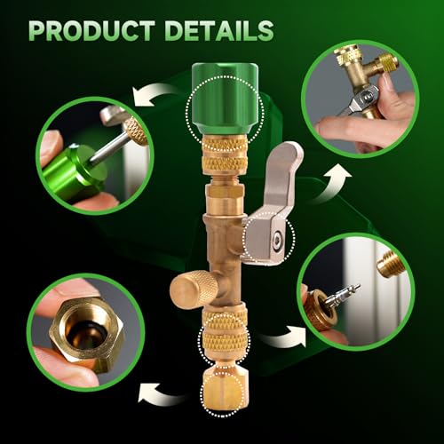 Herramienta para remover núcleo de válvula WIPCOOL miniatura 6