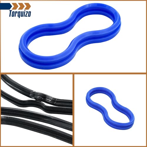 Image of Valve Cover Gasket Set Compatible with Chrysler 300C 2005-2015, Aspen 2007-2009, Dodge Charger /Challenger /Durango /Magnum, Ram 1500 2500 3500 4000 4500 5500 OE# VS50625R