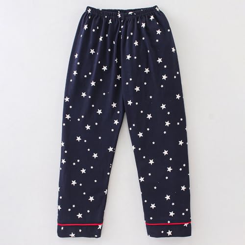 Image of NITE FLITE Boy's Cotton Starred Top & Pajama Set