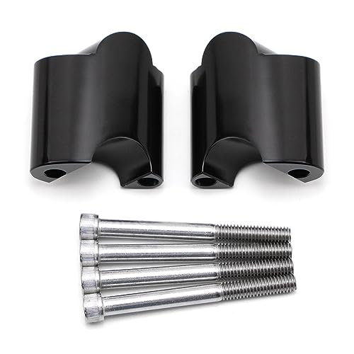 Extensions de rehausseur de guidon pour Harley Sportster XL1200X Forty Eight 2010-2017 CNC 2,5 cm