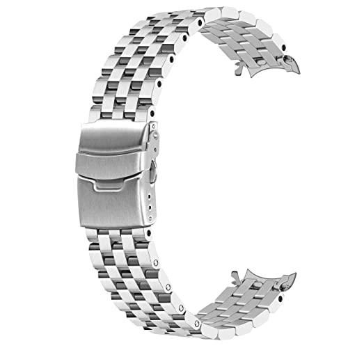 Bracelet de montre acier inoxydable 20mm 22mm boucle déployante