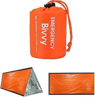 AONAT Emergency Bivvy Bag Sleeping Bag, Lightweight Survival Sleeping Bags Portable Blanket for Camping, Hiking, Outdoor, Activities