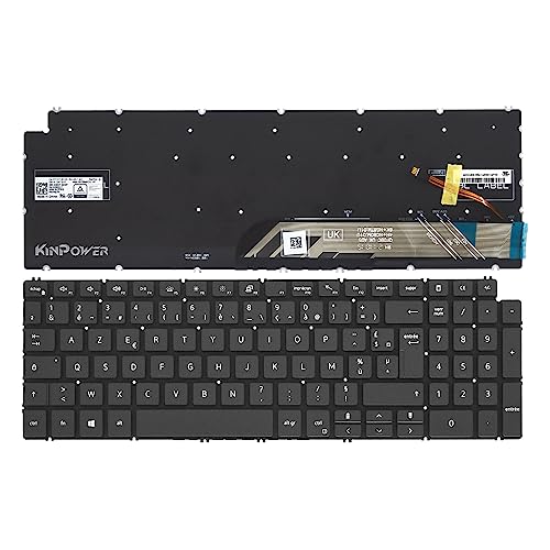 Clavier AZERTY Dell Inspiron 15 5598 pour Réparer les Touches Bloquées ou Usées