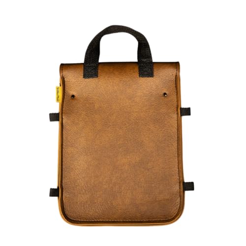 Willie & Max Brass Monkey Sissy Bar Bag Warm Brown miniatura 3