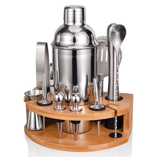 Set Coctelera Acero Inoxidable 750ml con Accesorios miniatura 1