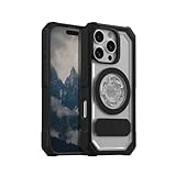 Rokform Case Compatible with iPhone 16 Pro, Crystal Series, Magnetic Cover (Clear)