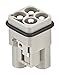 HARTING - 09120033051 - Heavy Duty Connector Insert 3A 3+PE Contacts Plug Han Q Series-6pack