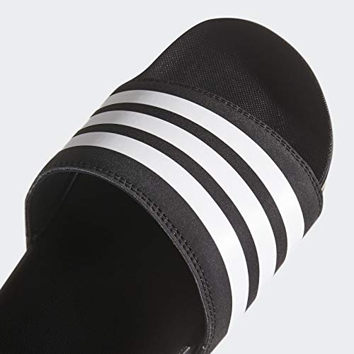 Image of adidas Performance Men's adilette Comfort Sandal, black /white /black, 4 M US