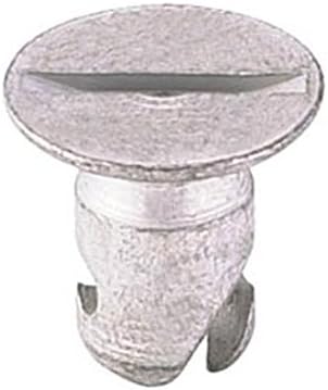 Steel Flush Mount Quarter Turn Fasteners, 650 Inch Grip, Pack/10