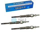3 Stück YOU.S Original Glühkerzen Länge: 97,0 mm Spannung: 11,0 V - N10579202