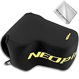 First2savvv Neoprene Camera Case Bag for Nikon COOLPIX P1000 QSL-P1000-01