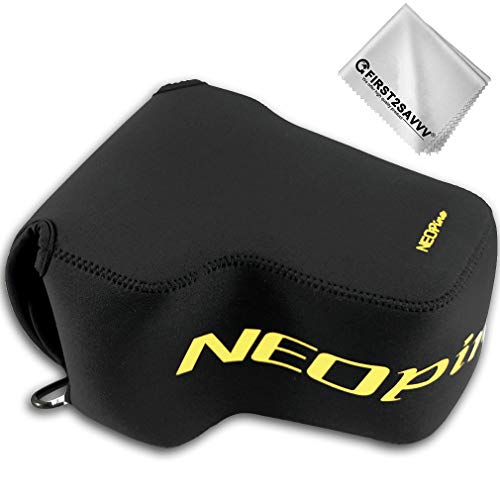 First2savvv Neoprene Camera Case Bag for Nikon COOLPIX P1000 QSL-P1000-01