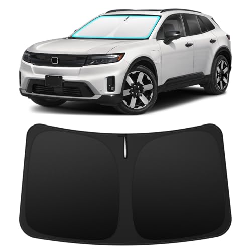 Image of INSAUTO Custom Fit Windshield Sun Shade for Honda Prologue 2024-2026 | Foldable Front Window Sunshade Car Accessories, UV & Heat Reflector, Keeps Interior Cool, Includes Storage Bag
