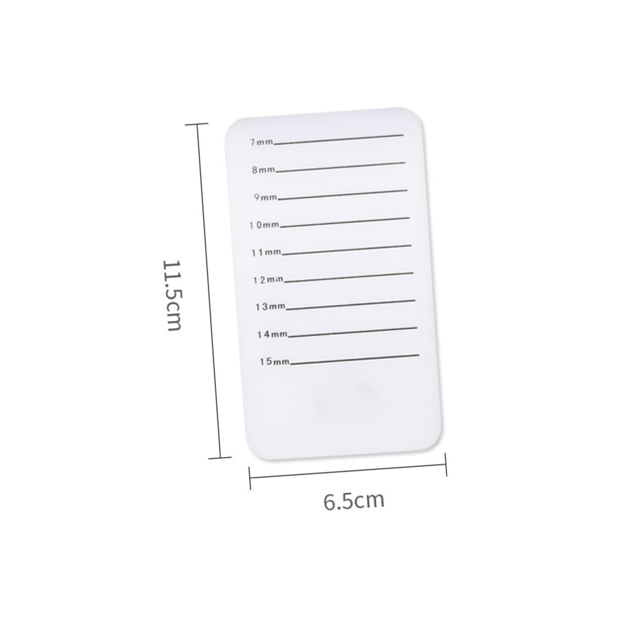 HAPINARY Eyelash Beauty Console Lash Glue Tray Pallet Pads Lash Extensions Supplies