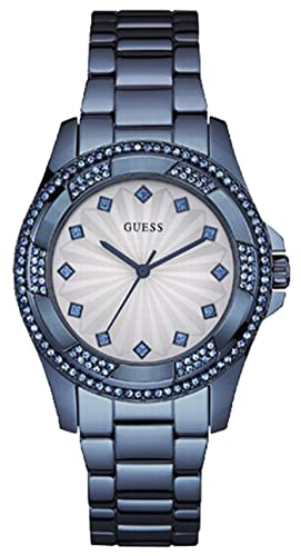 Guess W0702L1 - Reloj de Lujo para Mujer, Color Blanco/Azul