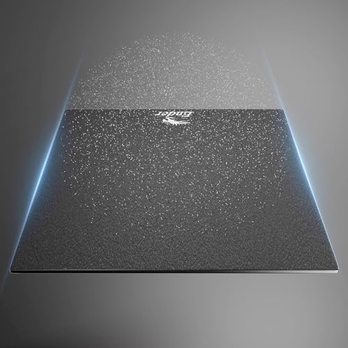 Placa de construção de vidro Creality Ender 3 PEI, 235 x 235 x 4 mm, superfície fosca removível para