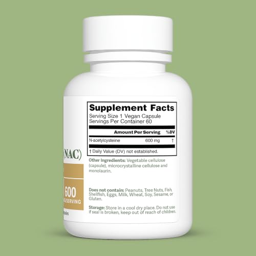 Dr. Murray Natural Products DM-NAC-600-60 N-Acetylcysteine Supplement