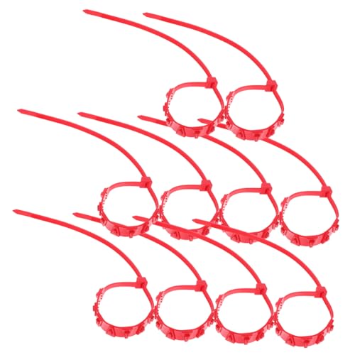 Alipis Electric Scooter Tire Chains 10pcs Nylon Tire Cables Anti-slip for Vehicles