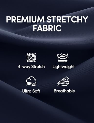 Image of IUGA Dress Pants Women Stretchy Wide Leg Work Pants Business Casual Outfits | Teacher Outfits for Women, Work Clothes, Trousers, Slacks, High Waisted, Pull on, Comfy, Office, Travel, Interview