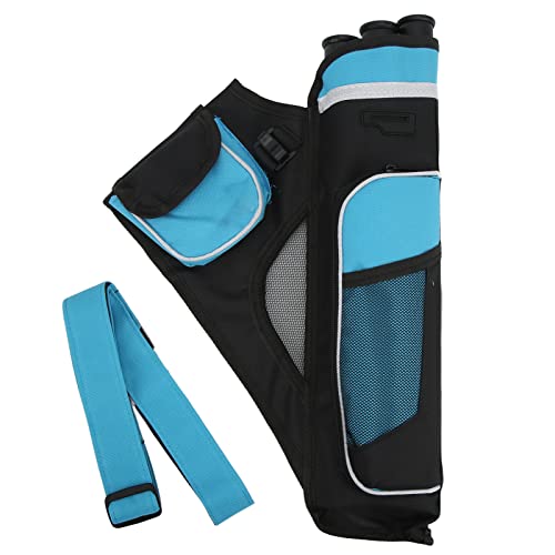 Bolsa Arrow, Suporte para Flechas em Tecido Oxford Confortável Leve para Caça Azul