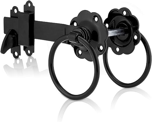 Ring grindspärr svart, Gargden grindspärr