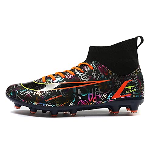 ACosySch 2022 Printemps Nouveau Chaussures de Football Respirantes avec Crampons pour Homme Chaussures de Football à Lacets Cover