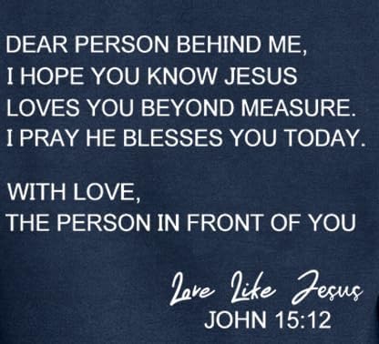 Christian Shirts for Women Love Like Jesus T-Shirt Faith Religious Tee Tops - Image 6