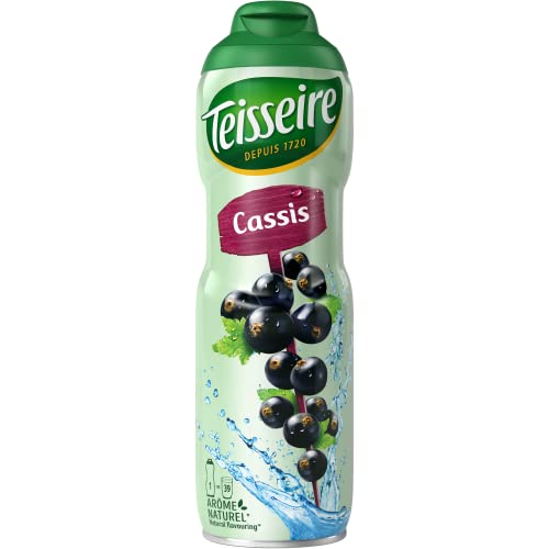 Teisseire Jarabe de Grosella para Bebida Refrescante, Cócteles, Bidón Reciclable 60cl