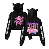 Photo Gallery yijee hoodie kpop donna con orecchie da gatto – crop hoodie d-de-mon hunters stile harajuku y2k, felpa con cappuccio a maniche lunghe per ragazze & teenager fan Photo Gallery yijee hoodie kpop donna con orecchie da gatto – crop hoodie d-de-mon hunters stile harajuku y2k, felpa con cappuccio a maniche lunghe per ragazze & teenager fan