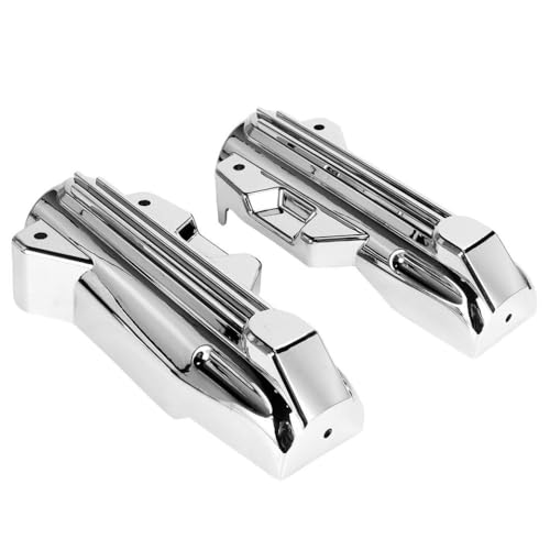 Couvre fourche inférieure silver protégeant les modèles Street FLHX 2014-2022