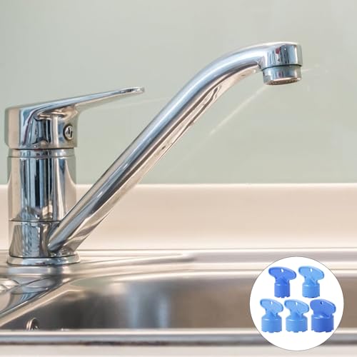 GSGFUIS 5-in-1 Perlator Schlüssel Set – Werkzeug zum Entkalken & Austauschen von Wasserhahn Sieben für Küche & Bad (M16,5/M18,5/M21,5/M22/M24)