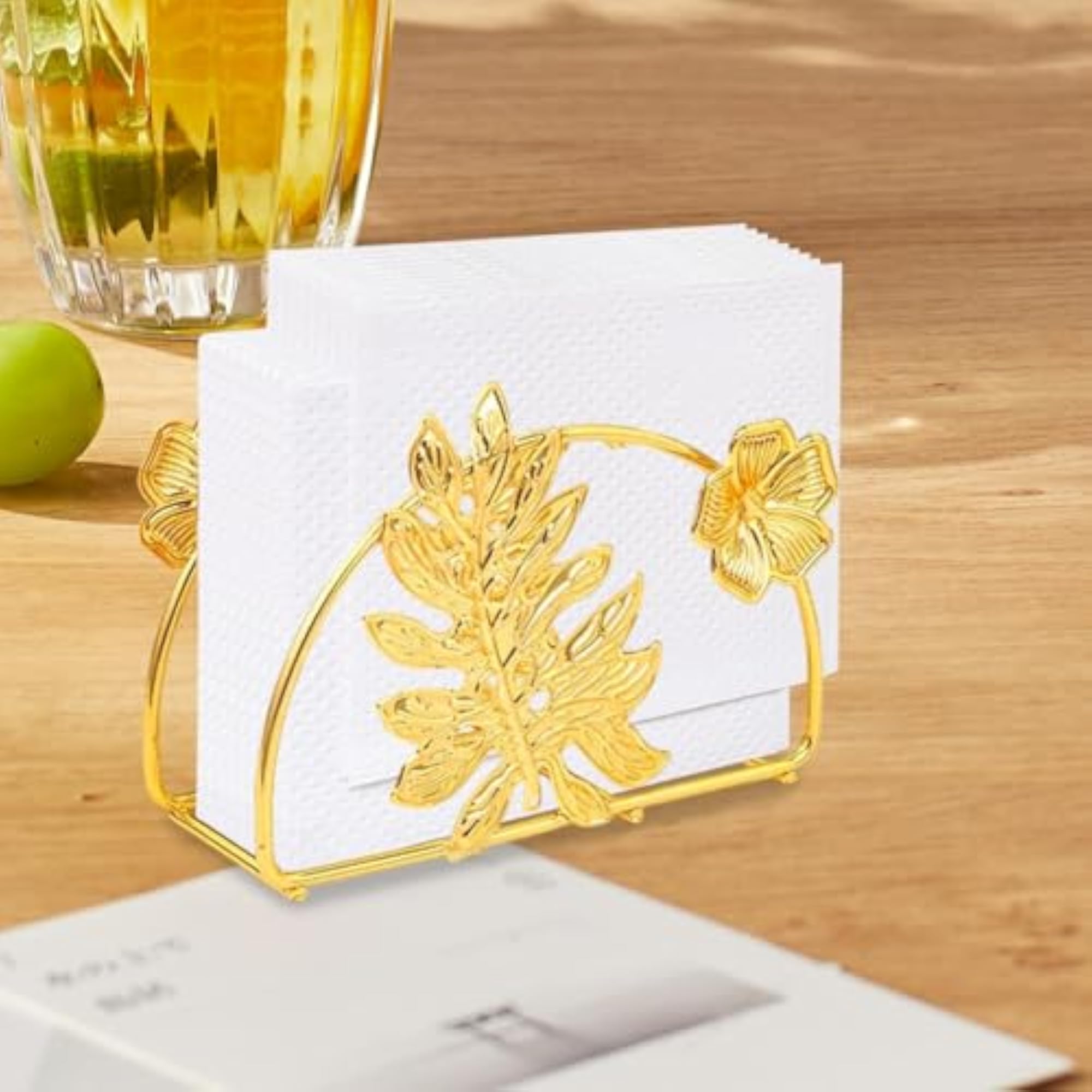 Upright Napkin Holder Home Decor Iron for Wedding Kitchen Dining Table