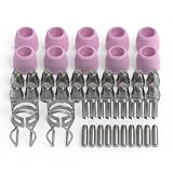 YESWELDER Kit de consumibles de antorcha cortadora de plasma AG-60 (estándar)/20 boquillas de 0.040 pulgadas, 4 soportes
