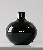 Überfangglas Paulnagel Überfang-Vase, schwarz, LILLY