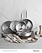 Stainless Steel Cookware Set, 8 Pcs Tir-Ply Pots and Pans Set, PFOA&PTFE Free, Dishwasher&Oven Safe, Kitchen Induction Compatible, ollas de acero inoxidable para cocinar