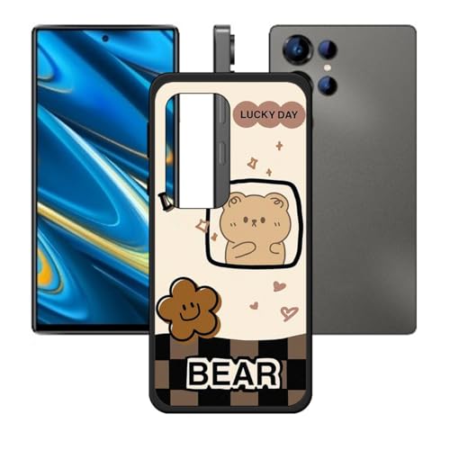 BMPNLSZ �K�p Oukitel C66�p�ėpTPU�ی�J�o�[�A�t���L�V�u���V���J�Q���C�g�\�t�g�V�F���w�ʕی�J�o�[Oukitel C66�p�o���p�[�S���ی�J�o�[(6,73") - LH76