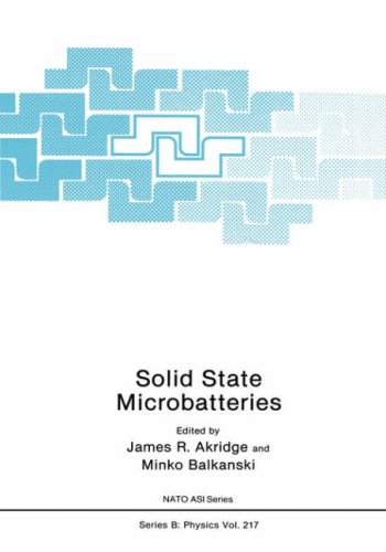 Solid State Microbatteries (Nato a S I Series Series B, Physics)