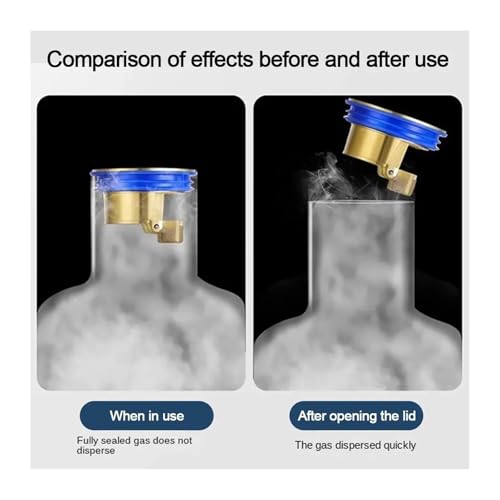Noyau de vidange anti-odeur pour stopper les reflux de douche - 4