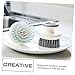 PACKOVE 4pcs Non-Scratch Kitchen Cleaning Brush Eco-Friendly Tableware Scrubbing Tools with Comfortable Grip for All Dishwashing Needs Random Color