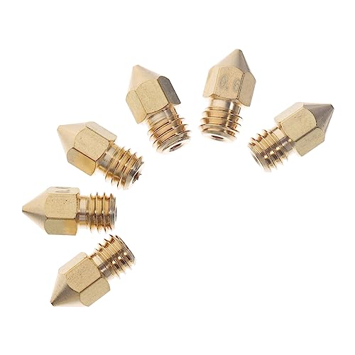 30pcs Brass Mk8 M6 Thread 0.6mm 3d Printer Nozzles