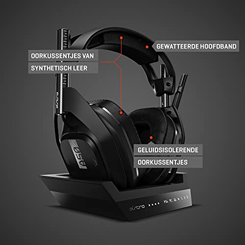 ASTRO Gaming A50 Wireless Mod Kit Gen 4 geluidsisolerend voor A50 PS5, PS4, pc en A50 Xbox