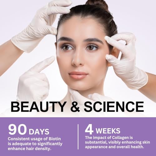 Image of VITBOOST Biotin with Collagen, 25000 mcg Hair Growth Vitamins 60 Ct, 2 Pk